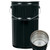 7 Gallon Black Steel Open Head Pail, Rust Inhibited, UN Rated, 6.5" Double Bead
