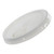 3.5-7 Gallon White HDPE Plastic Tear Tab Pail Cover, 70mm