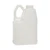 128 oz Natural HDPE Plastic F-Style Bottle, 63mm 63-485, 190 Gram