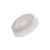 70mm 6TPI Natural PE Plastic Screw Cap, EPDM Gasket, Non-Tamper-Evident, 3/4" Knockout