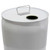 5 Gallon White Steel Tight Head Steel Pail, Gold Phenolic Lined, Rieke Fitting, UN Rated