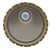 2.5-7 Gallon Gray Steel Pail Lug Cover, Rust Inhibited, Rieke Spout, Flow in Gasket, Rieke Fitting