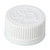 24mm White PP Plastic Child Resistant Cap with F217 Liner, Pictorial