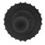 45mm, 45-405 Black PP Plastic Brush Cap, w/ Metal Tip, Rubber Gasket Rubber Ring