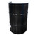 55 Gallon Black Steel Open Head Drum, 100 % Phenolic Lining, White Cover, 2" X 3/4" Fitting, Lever Lock Ring