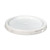 1 Gallon White HDPE Plastic Tear Tab Pail Cover