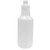 32 oz Natural HDPE Plastic Decanter Bottle, 28mm 28-410, Unflamed