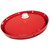 3.5-5 Gallon Citgo Red HDPE Plastic Pail Cover, All Plastic Spout, Gasket