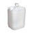 5 Gallon Natural HDPE Plastic Tight Head Pail, 70 mm 6TPI, Closed 28mm Vent Stem w/Cap, Swing Handle, UN Rated
