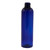 8 oz Cobalt Blue PET Plastic Cosmo Round Bottle, 24mm 24-410, 25.8 Gram