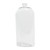 16 oz Clear PET Plastic Oval Tapered Bottle, 24mm 24-410, 36.4 Gram