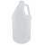 128 oz Natural HDPE Plastic Industrial Round Bottle, 38mm 38-400, 120 Gram