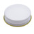 38mm 38-400 White Metal Screw Cap, Pulp & Poly Liner