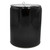 5 Gallon Black Steel Tight Head Pail, Rust Inhibited Lining, Rieke Prep, UN-Rated