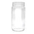 16 oz Flint Glass Mayo Jar, 63mm 63-400, 12x1