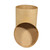 14 Gallon Kraft Fiber Open Head Drum, w/ Kraft Slip On Telescoping Cover