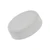 38mm 38-400 White PP Plastic Matte Top, Ribbed Sides Screw Cap w/ SureSeal Liner