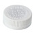 38mm 38-400 White PP Plastic Child Resistant Cap with F217 Liner, Printed  Push Down & Turn