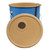 5 Gallon Blue Open Head Steel Straight Side Pail, No Bead, CWL, Buff Epoxy Phenolic Lining, w/ Cover Rieke Prep, White Tube Gasket