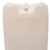 5 Gallon Natural HDPE Plastic Rectangle Tight Head Pail, 6 TPI, 70 mm TE Fittings, Vent, Integrated Handle, Dust Cap, UN Rated