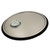 2.5-7 Gallon Black Steel Ring Seal Pail Lug Cover, Rust Inhibited, 24 Gauge, w/ 2" Metal EPDM Gasket