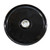 16 Gallon Black Steel Open Head Drum, Rust Inhibited Lining, Black Cover w/ 2" Tri-Sure® Fitting