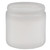 16 oz Natural HDPE Plastic Wide Mouth Jar, 89mm 89-400, 34.5 Gram