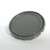 2.5-7 Gallon Gray Steel Lug Pail Cover, Clear Phenolic Lined (24 Gauge)