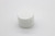 24mm 24-410 White PP Smooth Top, Smooth Sided Flip Top Cap, Unlined, 5mm Orifice