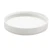 70mm, 70-400 White PP Plastic Cap w/ PS22 Liner