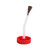 38mm 38-400 Red PP Plastic 4 1/4" Before Bend, Brush Cap, 4 1/8" Length, 3/4" Horse Hair Trim