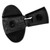 28mm Black PP Plastic Snap On Cap, No Liner