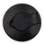 128mm Black LLDPE Plastic Snap On Cap w/ Seal