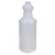 32 oz Natural HDPE Plastic Decanter Bottle, 228mm 8-400, 52 Gram