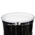55 Black Steel Open Head Drum, Rust Inhibited Lining, White Cover, No Fitting, Bolt Ring, UN Rated