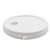 3.5-6 Gallon White HDPE Plastic Pail Tear Tab Cover, 1 3/4" Tint Plug (TFS-2P)