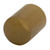 33mm Carmel PP Plastic Overcap, Semi-Transparent