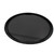2.5-7 Gallon Black Clear Epoxy Phenolic Lined Steel Ring Seal Pail Cover, UN Rated, No Fitting, EPDM Gasket, 24 Gauge