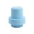 51mm Blue PP Plastic Fabric Softener Drainback Cap with 4% LDPE Foam Liner, with Fill Lines