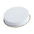 48mm 48-400 White Metal Screw Cap, Unlined