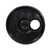 3.5-6 Gallon Black HDPE Plastic Pail Cover, All Plastic Spout, UN Rated