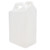 2.5 Gallon Natural HDPE Plastic F-Style Bottle, 330 Gram, 63mm, 63-485