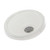 3.5-6 Gallon White HPDE Plastic Tear Tab Pail Cover, Rieke Micro-Porous Fitting