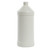 32 oz White HDPE Plastic Modern Round Bottle, Electro Treated, Anti-Static, 28mm 28-410, 52 Gram