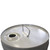 5 Gallon Gray Rust Inhibited Steel Tight Head Pail, 2 1/8" Screwcap & Seal, No Spouts, UN Rated
