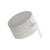 38mm 38-400 White PE Plastic Snap Cap, Unlined, Long Tube