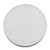 110mm 110-400 White PP Plastic Matte Top, Ribbed Sides Cap, ISPVC/PET U-10, 1V1 (Heat Seal For PET Or PVC)