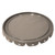 5 Gallon Gray Rust Inhibitor Steel Open Head Pail, Straight Side with 24 Gauge Liner Cover