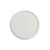 8 oz White HDPE Plastic Tub Cover