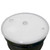 55 Gallon Black Steel Open Head Drum w/ White Cover, Buff Epoxy Lining, 2" x 3/4" Fittings, & 2" Bottom Drain Bolt Ring, UN Rated